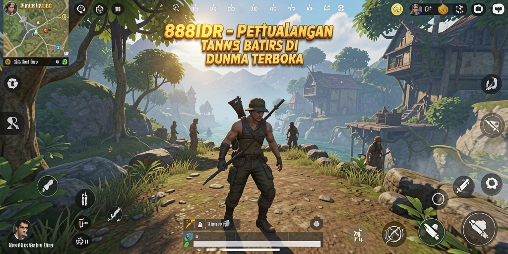 Tampilan gameplay Open World yang mengesankan dan interaktif.