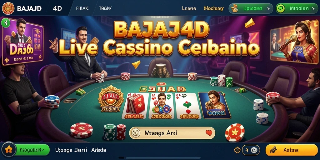 Gameplay Live Casino yang mendebarkan di BAJAJ4D.
