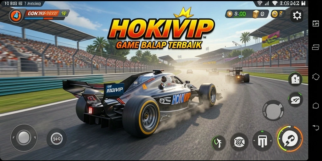 Gameplay balapan yang mendebarkan dan penuh warna di HOKIVIP.