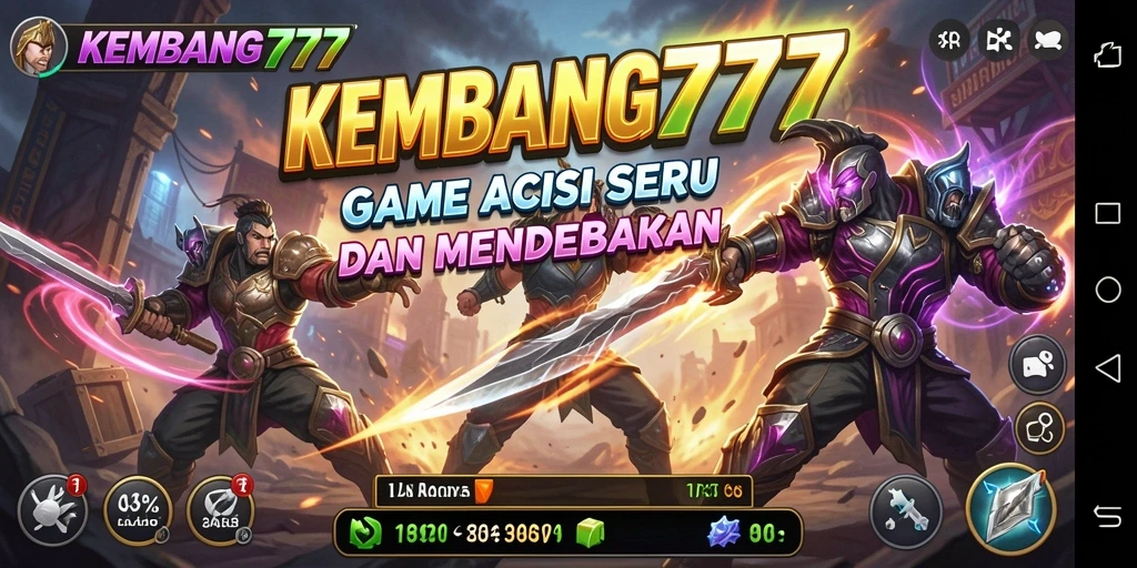 Tampilan gameplay KEMBANG777 dalam misi aksi yang menegangkan.
