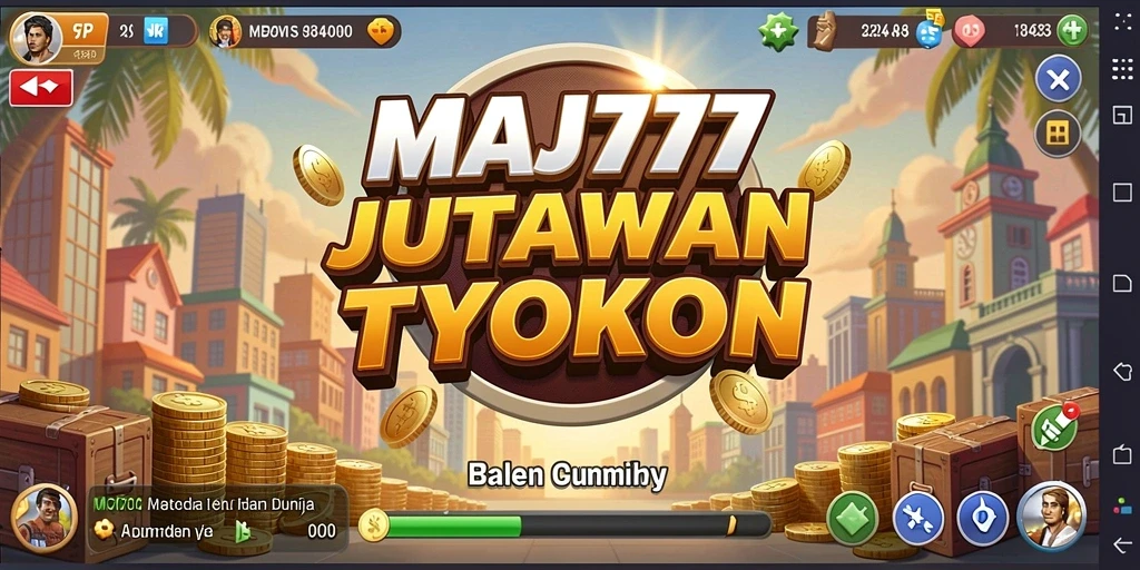 Tangkapan layar gameplay MAJ777 yang menampilkan pengelolaan bisnis yang mendebarkan.