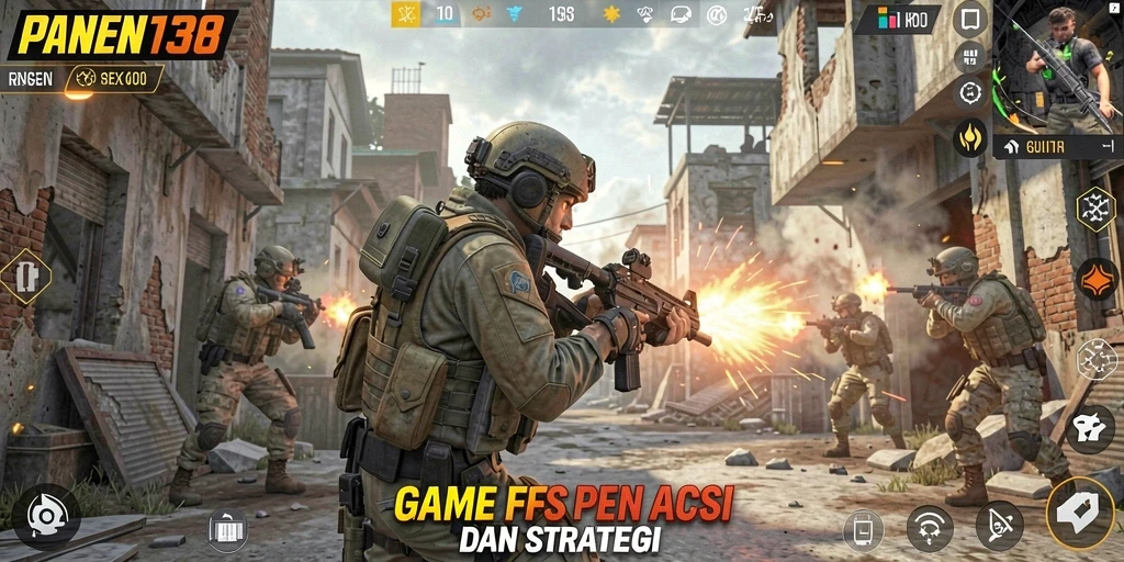 Tampilan gameplay seru dari PANEN138 dengan aksi cepat dan strategi taktis.