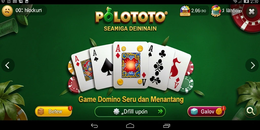 Tampilan gameplay menarik dari POLOTOTO yang penuh aksi.