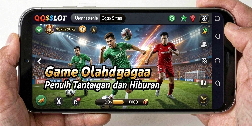 Tampilan seru gameplay QQSLOT dengan aksi olahraga yang mendebarkan.