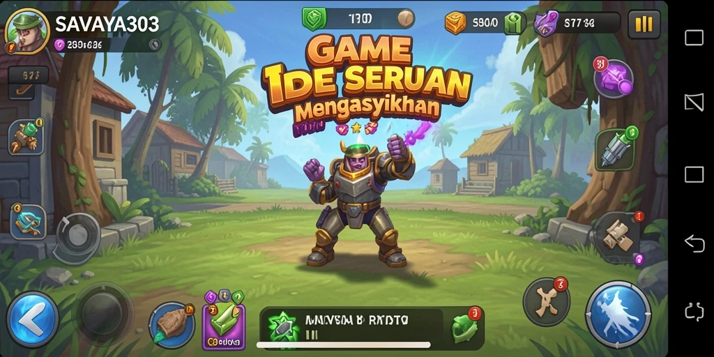 Tampilan gameplay dari SAVAYA303 yang menarik dan seru.