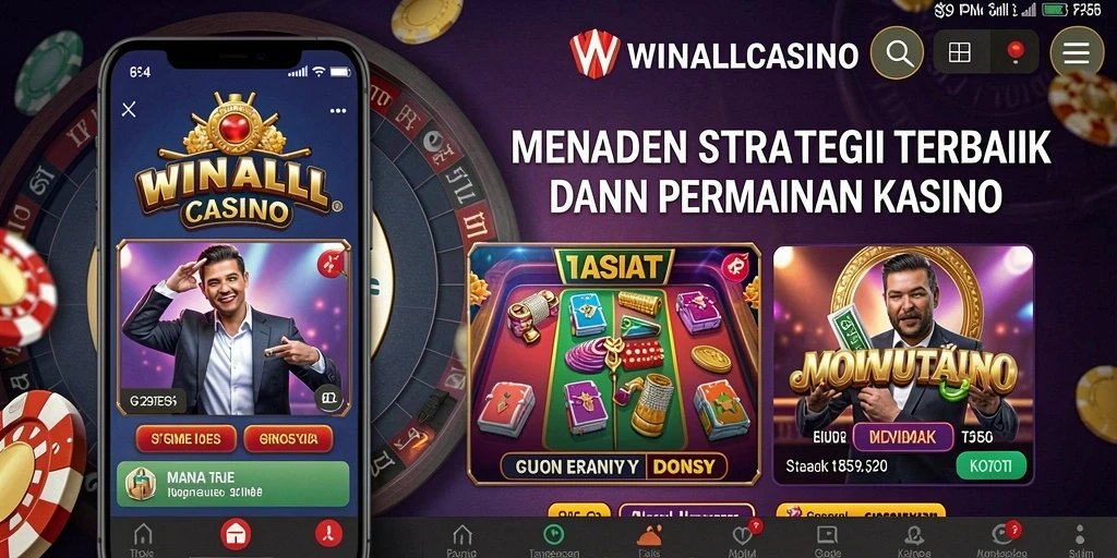 Screenshot gameplay <strong>WINALLCASINO</strong> menunjukkan aksi strategi yang menegangkan.