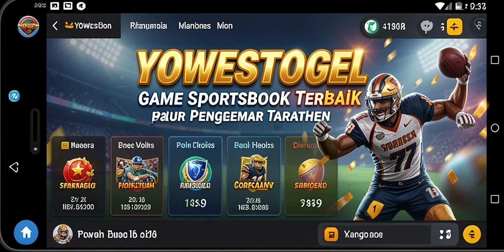 Tampilan gameplay YOWESTOGEL dengan berbagai pilihan taruhan.